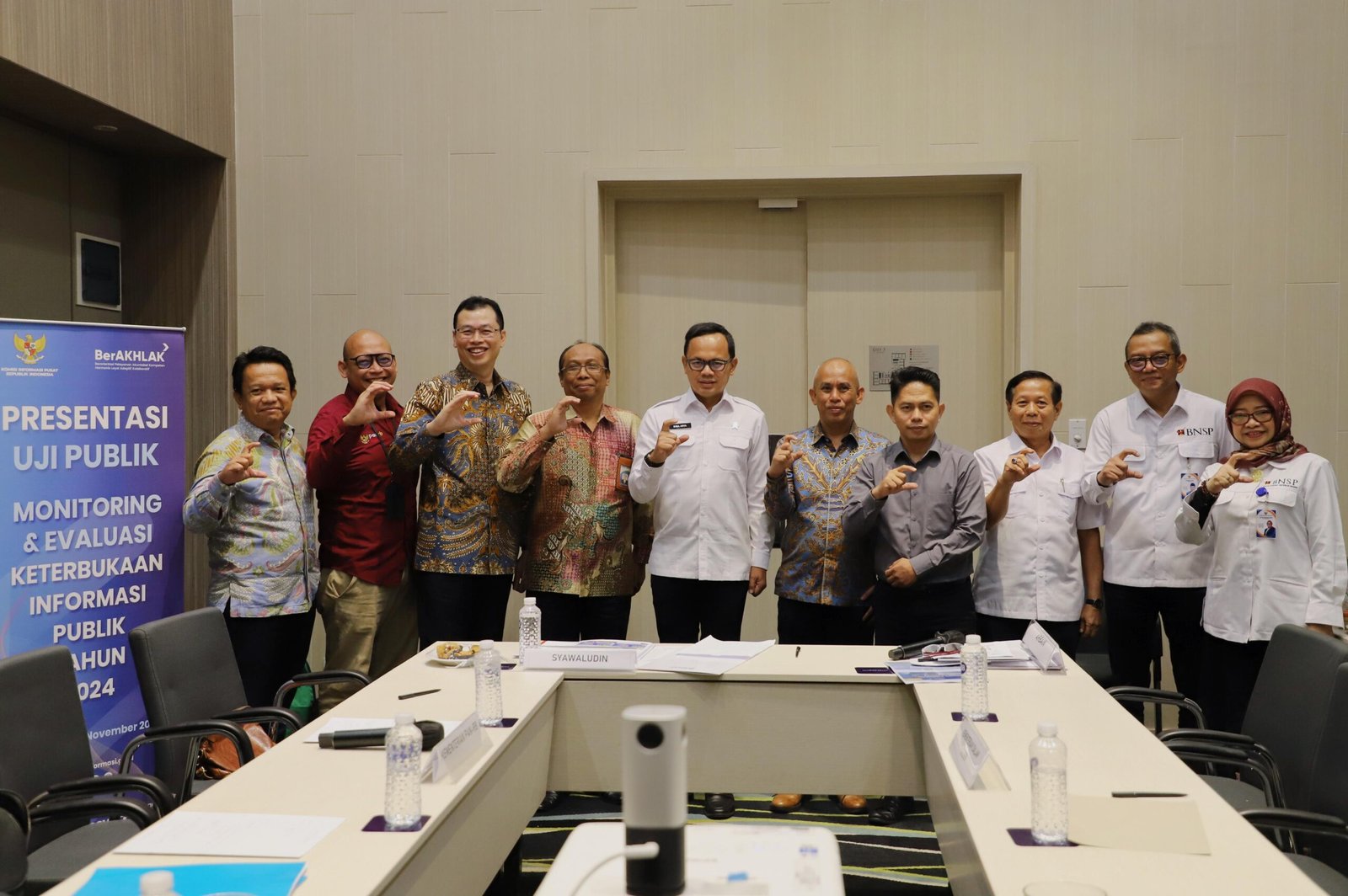 Komisi Informasi Tekankan Pentingnya Transparansi dengan Uji Publik