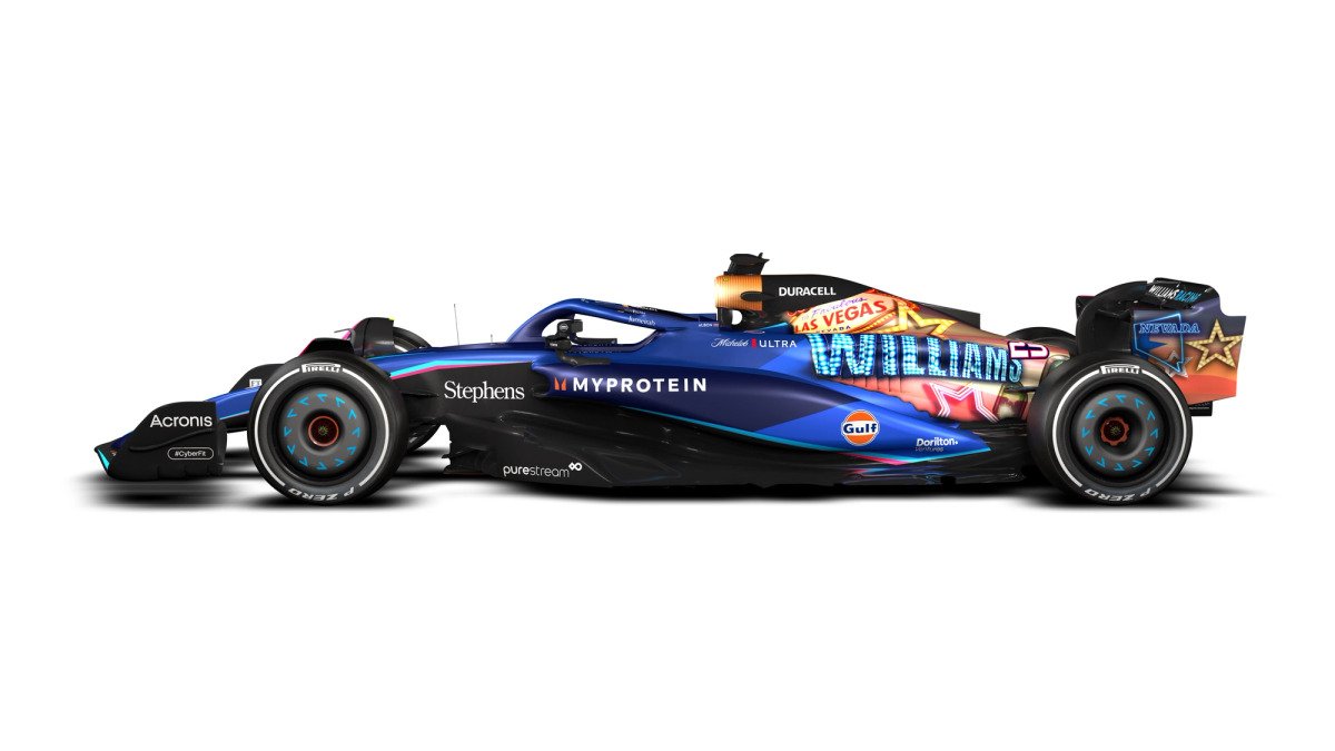Williams Hadirkan Livery Spesial untuk GP Las Vegas 2025, Simak Detailnya!