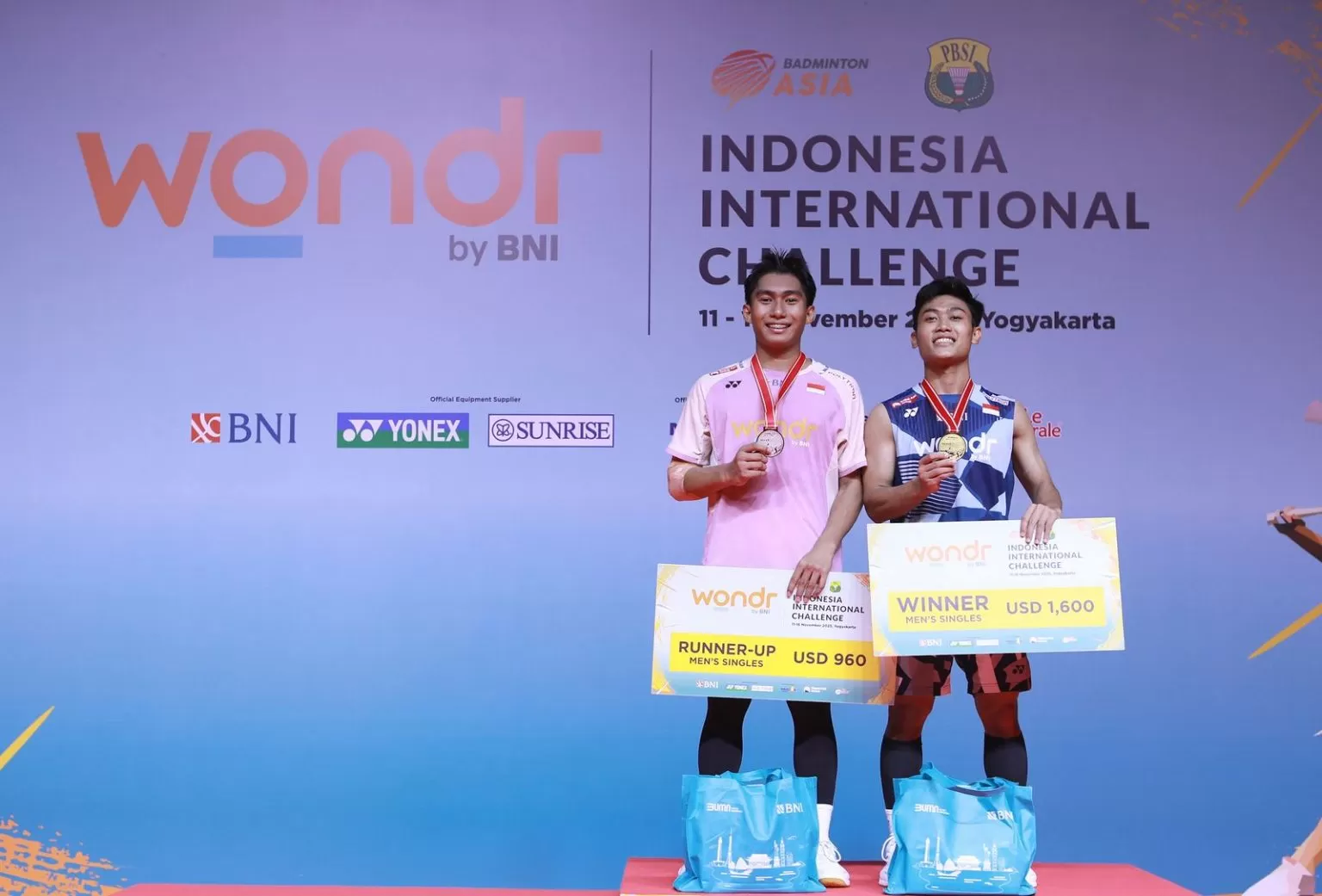 Indonesia Raih Gelar Juara Umum di Indonesia International Challenge 2025