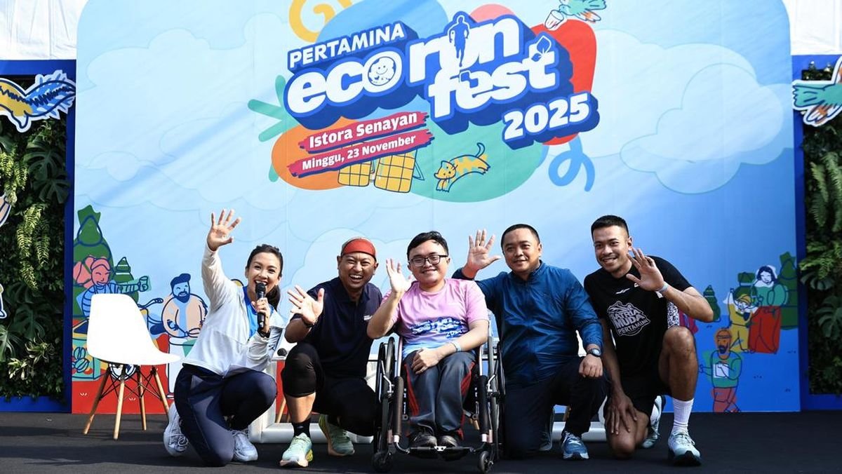 Serunya Pertamina Eco RunFest 2025, Lari Bersama Sahabat Disabilitas