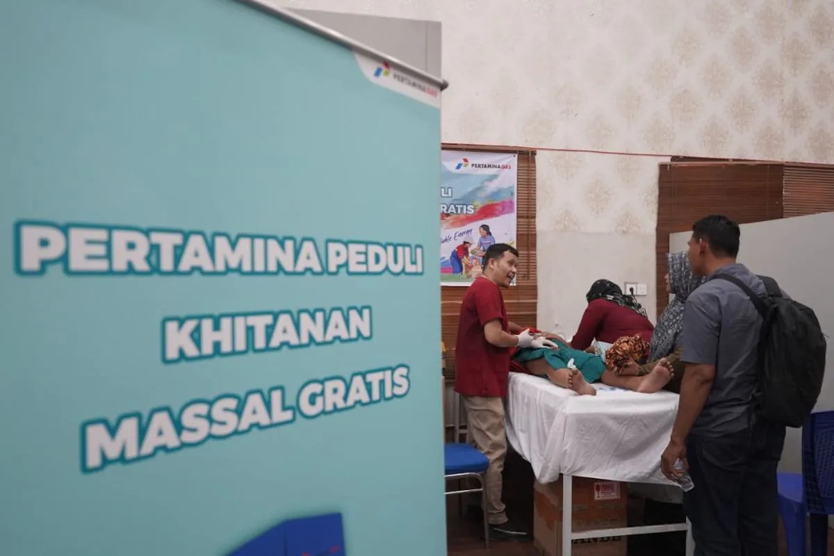 Pertagas Bantu Anak Yatim di Wilayah Rokan Lewat Program Khitanan dan Santunan Gratis