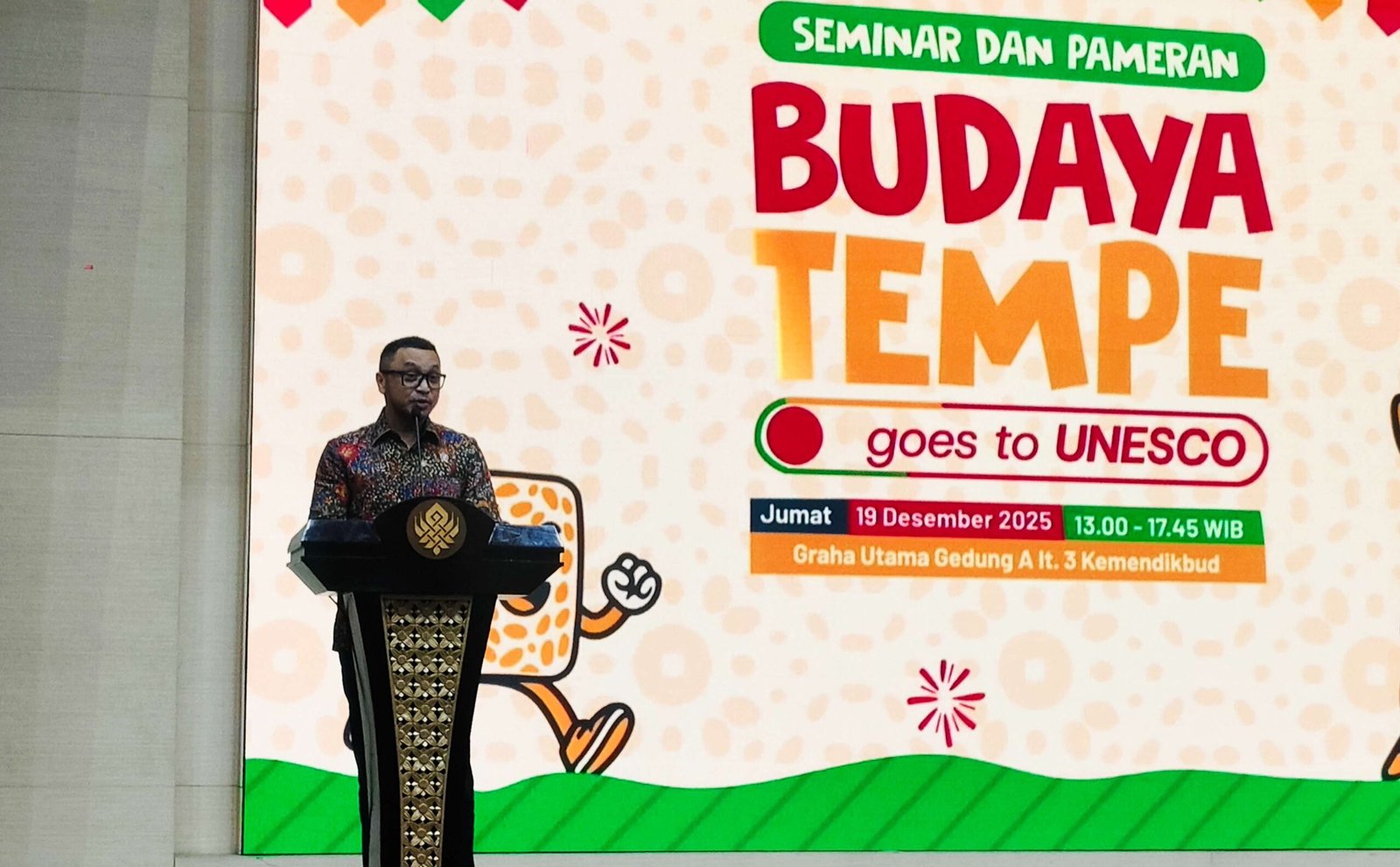 Kemenbud Resmi Ajukan Tempe Jadi Warisan Budaya Takbenda UNESCO
