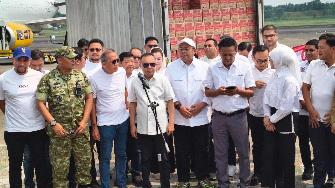 DPR Turunkan Bantuan Logistik ke Sumatra, Dasco: Semoga Membawa Manfaat bagi Warga