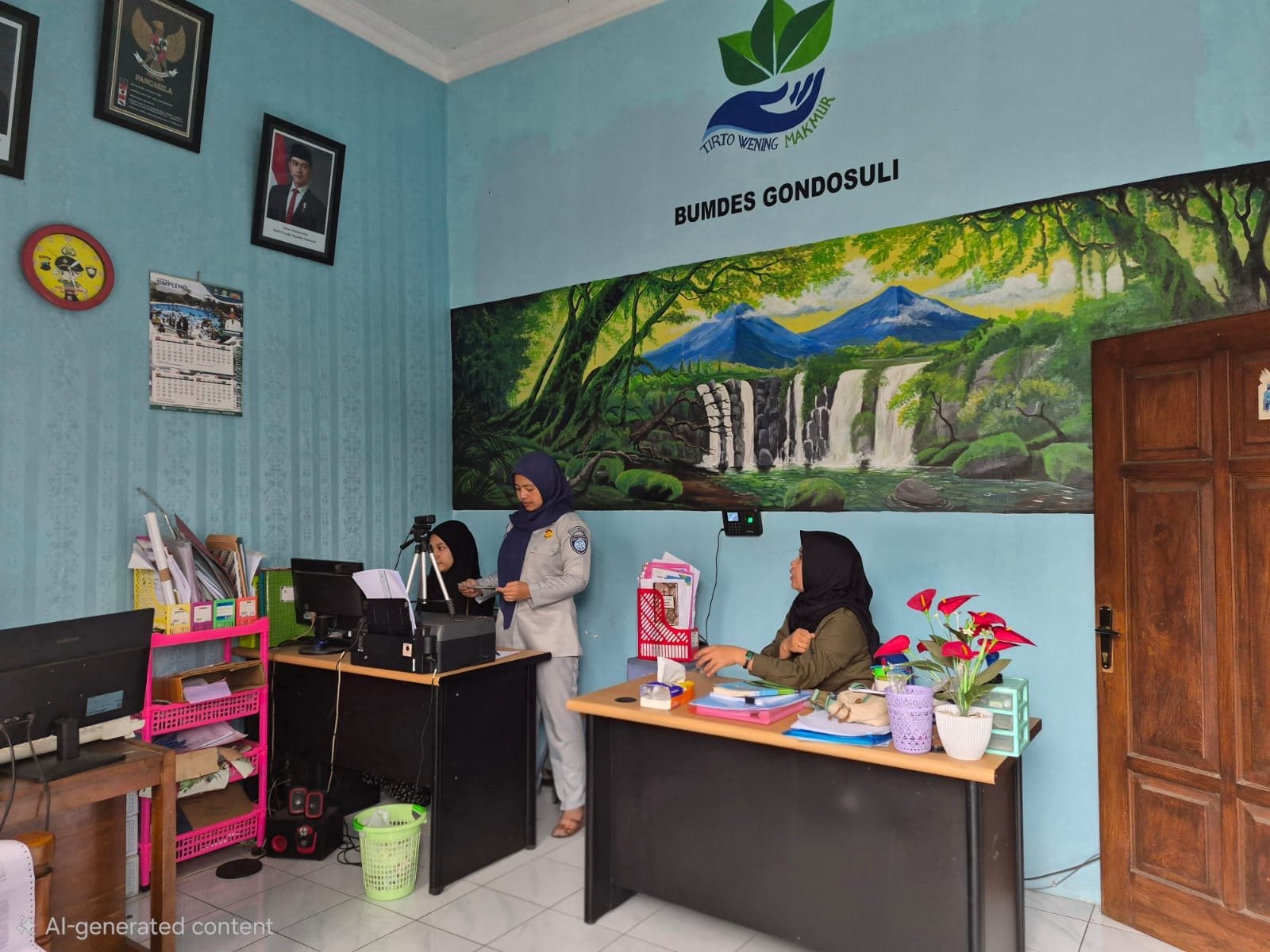 Jasa Raharja Cabang Magelang Lakukan Monitoring Samsat Budiman di BUMDes Tirto Wening Makmur Temanggung