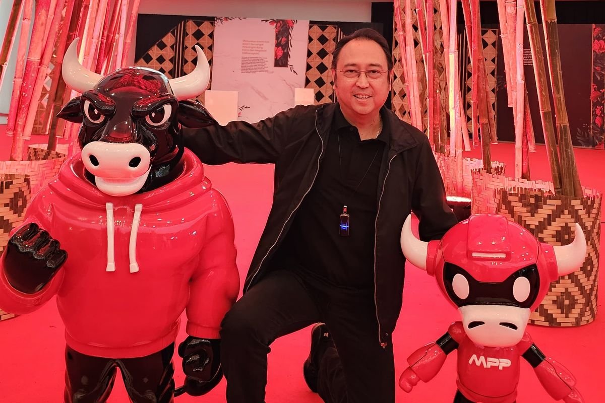 HUT Ke-53 PDIP, Megawati Perkenalkan Logo Baru Banteng Barata: Ini Maknanya