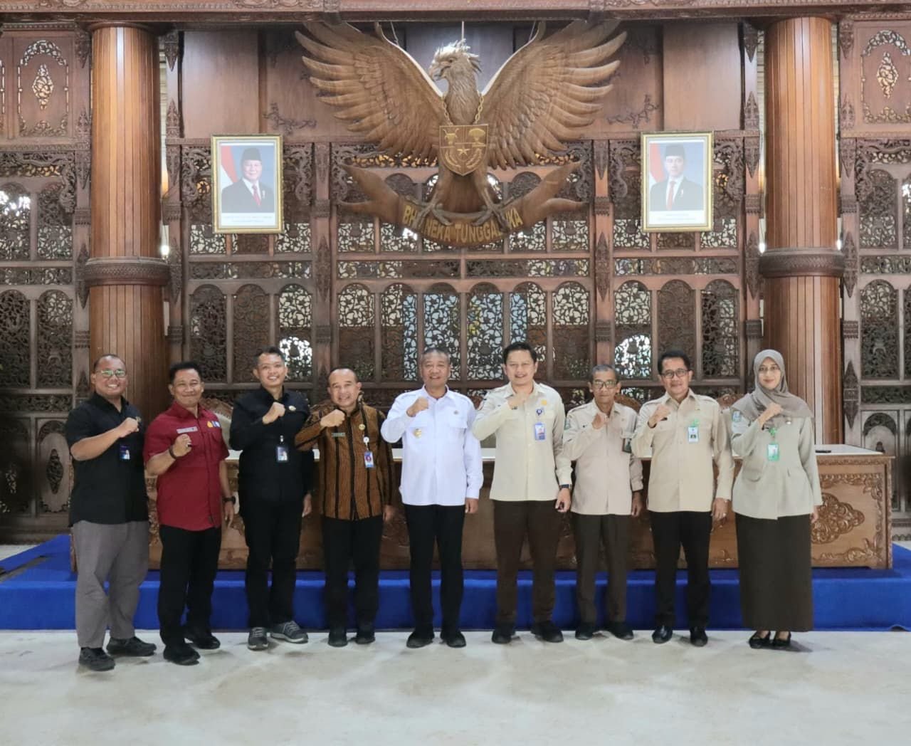 Tim Pembina Samsat Tulungagung Gelar Audiensi Bersama Bupati Tulungagung Membahas Inisiatif Stategis Kesamsatan