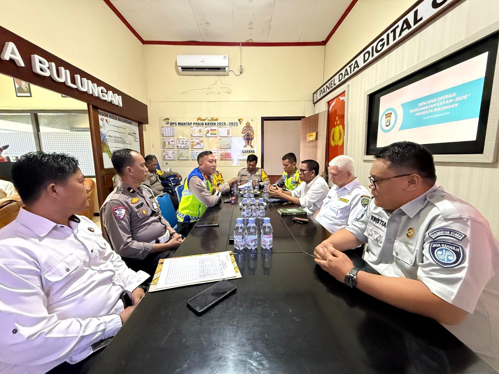 Tingkatkan Sinergi Penanganan Korban Laka Lantas, Jasa Raharja Cabang Tarakan Berpartisipasi dalam Forum Komunikasi Lalu Lintas di Polresta Bulungan