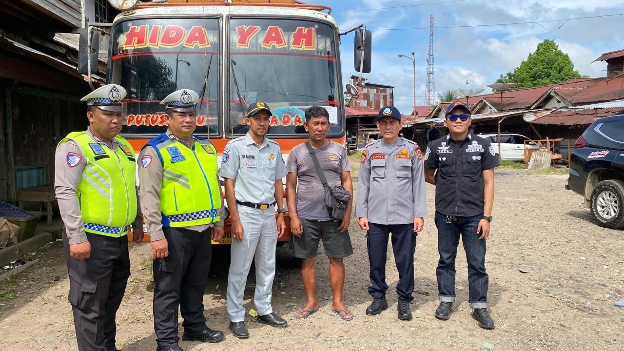 Operasi Keselamatan Kapuas 2026, Jasa Raharja, Kepolisian dan Dinas Perhubungan Laksanakan Ramp Check di Kabupaten Kapuas Hulu