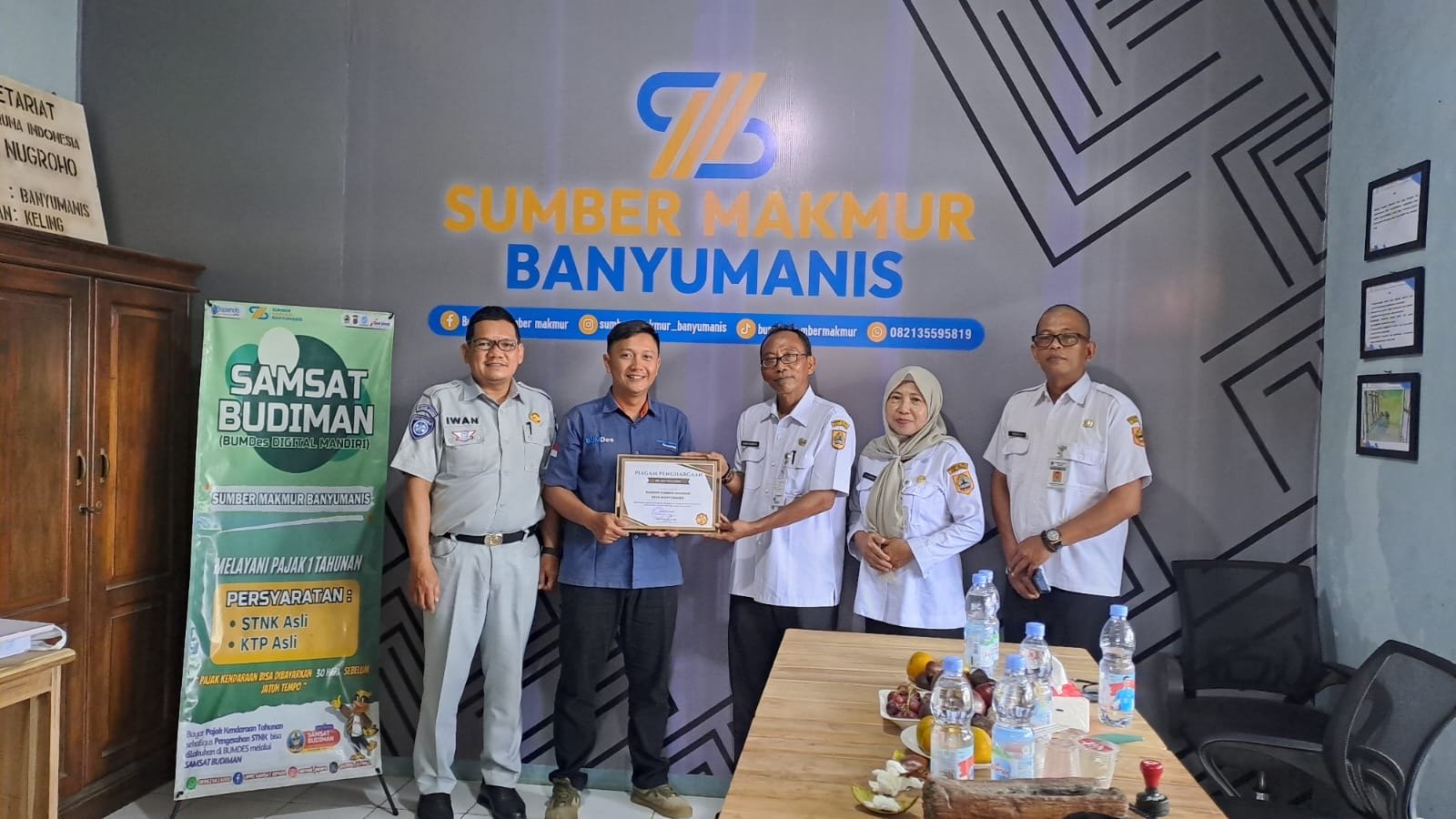 Jasa Raharja Jepara dan Samsat Jepara Perpanjang Kerja Sama dengan BUMDes Sumber Makmur, Apresiasi Kinerja Transaksi Terbaik 2025