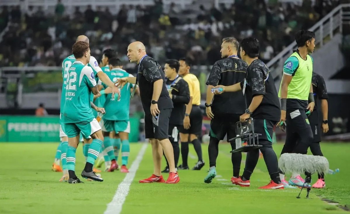 Pelatih Persebaya Kecewa Berat, Gagal Manfaatkan Keunggulan Jumlah Pemain