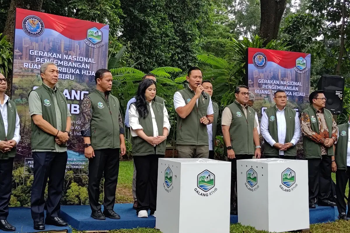 Perkuat Kota Berkelanjutan, Menko IPK Canangkan Gerakan Galang RTHB