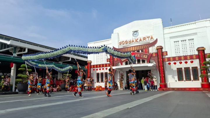 Stasiun KA Daop 6 Yogyakarta Dipadati 76 Ribu Penumpang Selama Libur Imlek