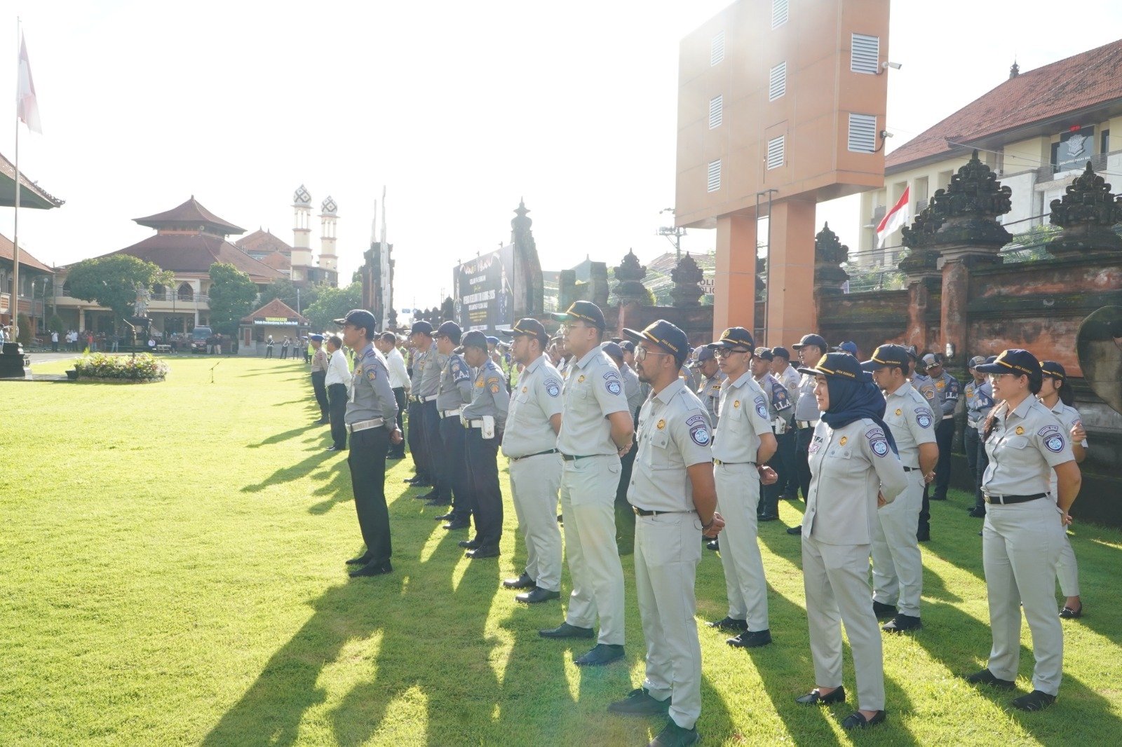 Jasa Raharja Bali Dukung Operasi Keselamatan Agung 2026 melalui Apel Gelar Pasukan