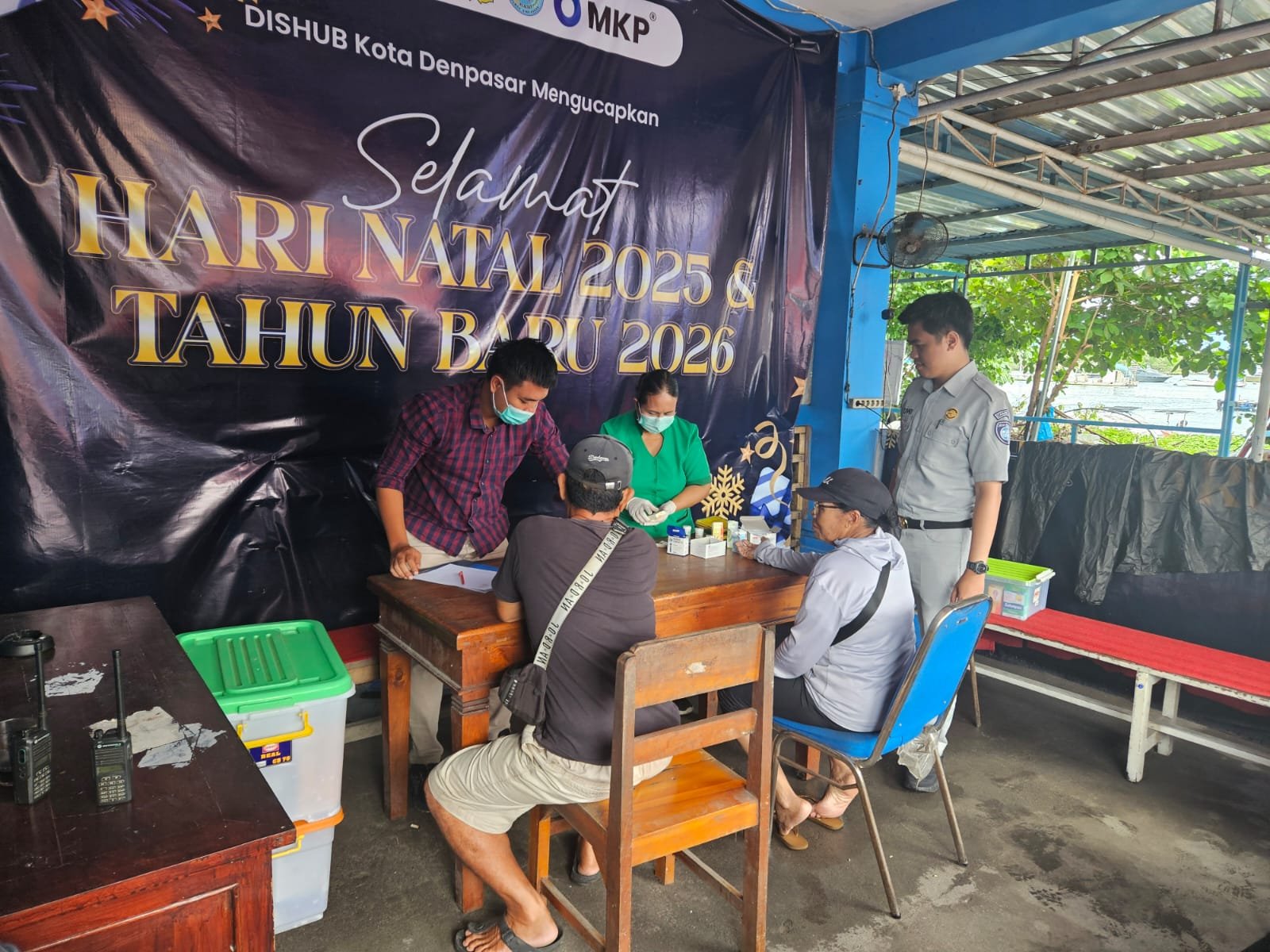 Jasa Raharja Wilayah Bali Laksanakan Kegiatan Pengobatan Gratis MUKL di Pelabuhan Serangan dan Terminal Ubung Denpasar