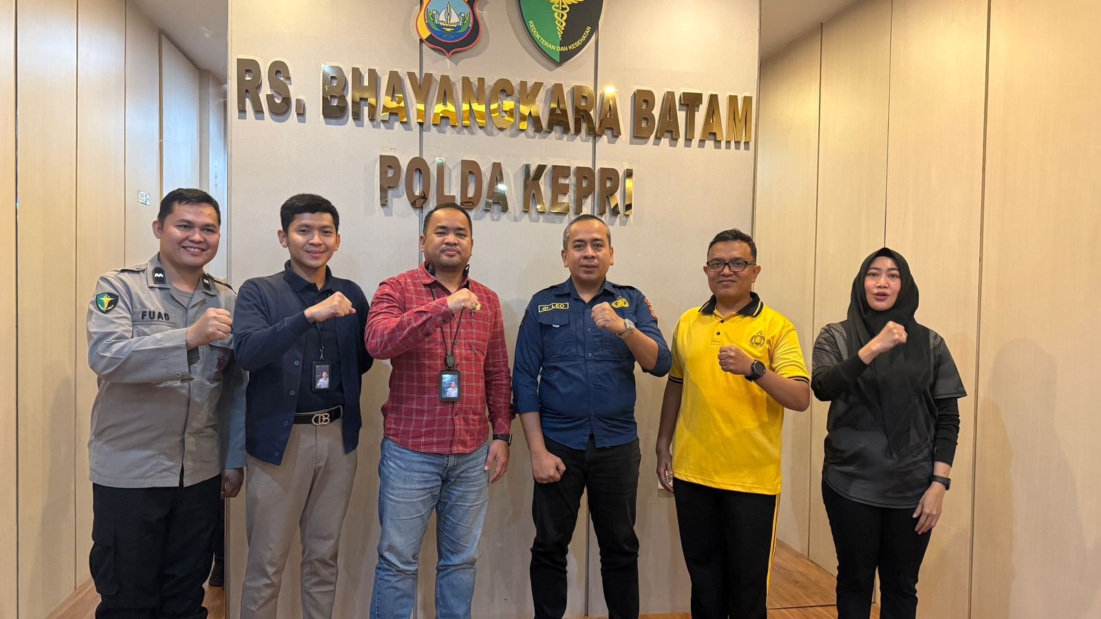 Jasa Raharja Kepri Lakukan Kunjungan Layanan dan Koordinasi Persiapan MOU Bridging Sistem JRCare dan SIMRS di RS. Bhayangkara Polda Kepri