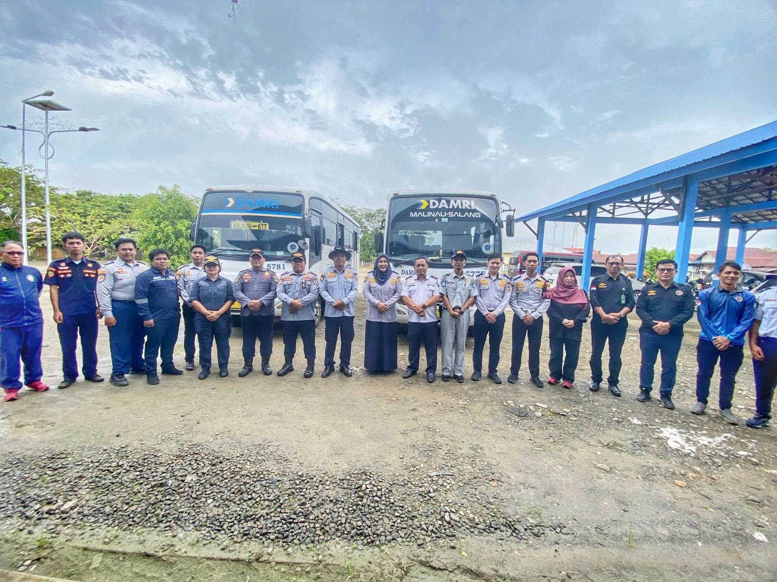 Jasaraharja Cabang Tarakan Hadir dalam Pelaksanaan Inspeksi Keselamatan Kendaraan Bermotor (Ramp Check) dalam Rangka Angkutan Hari Raya Idul Fitri 1447 H Tahun 2026 di Terminal Malinau