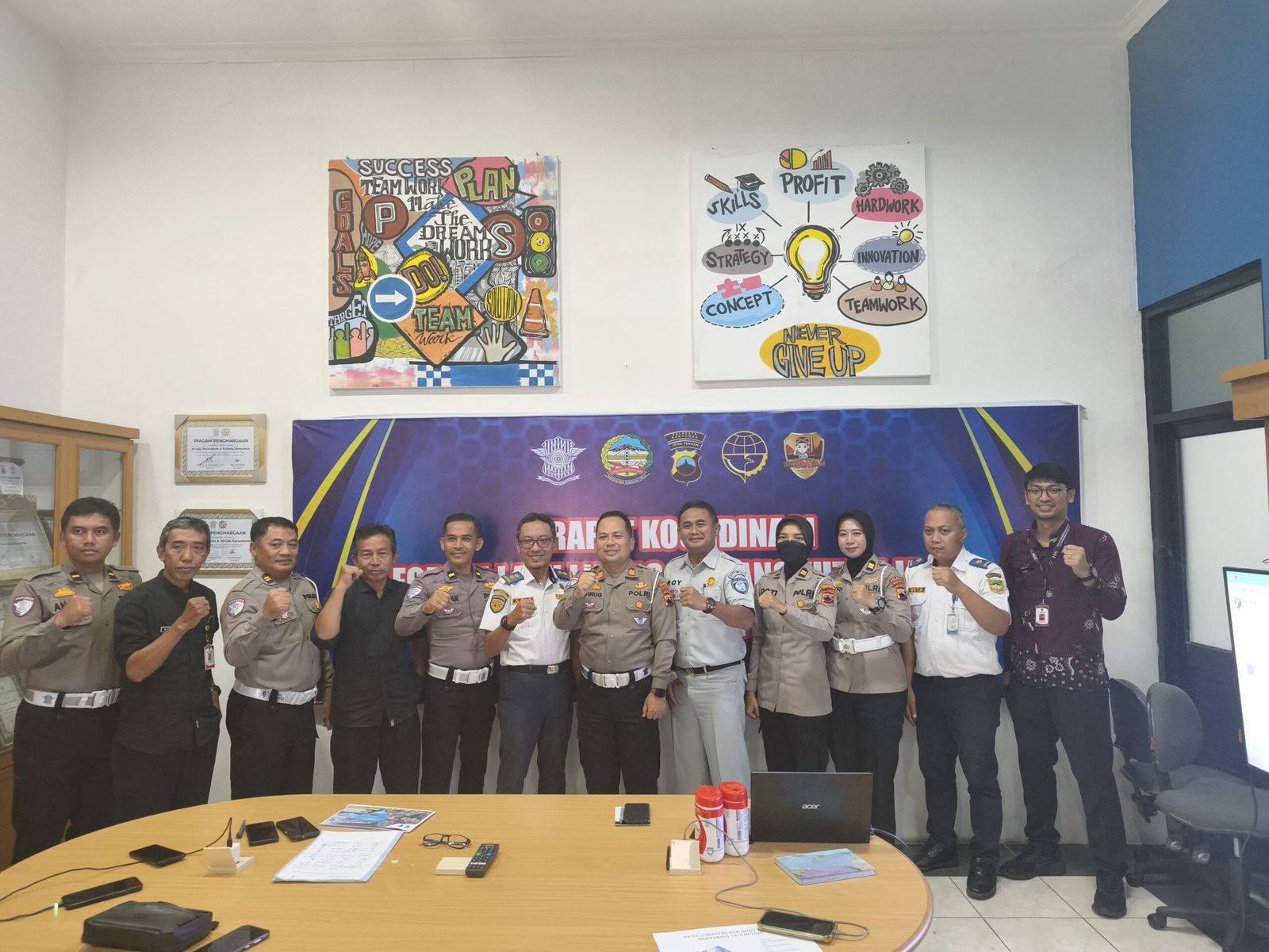Perkuat Sinergi Keselamatan, Jasa Raharja Purwokerto Hadiri Forum LLAJ di Polresta Banyumas