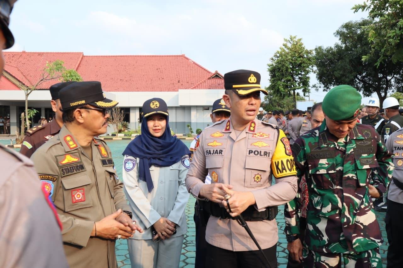 Sinergi Tanpa Batas – Jasa Raharja Indramayu Perkuat Barisan dalam Apel Gelar Pasukan Operasi Ketupat 2026