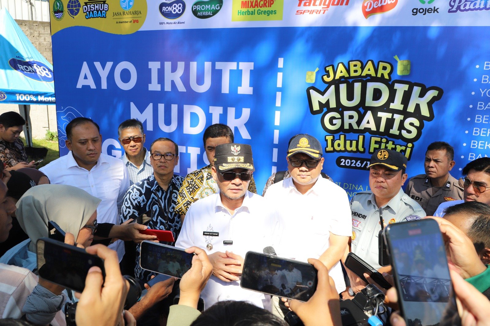 Jasa Raharja Dukung Program Mudik Gratis Lebaran 2026 di Terminal Leuwipanjang, Mudik Nyaman Bersama Jasa Raharja
