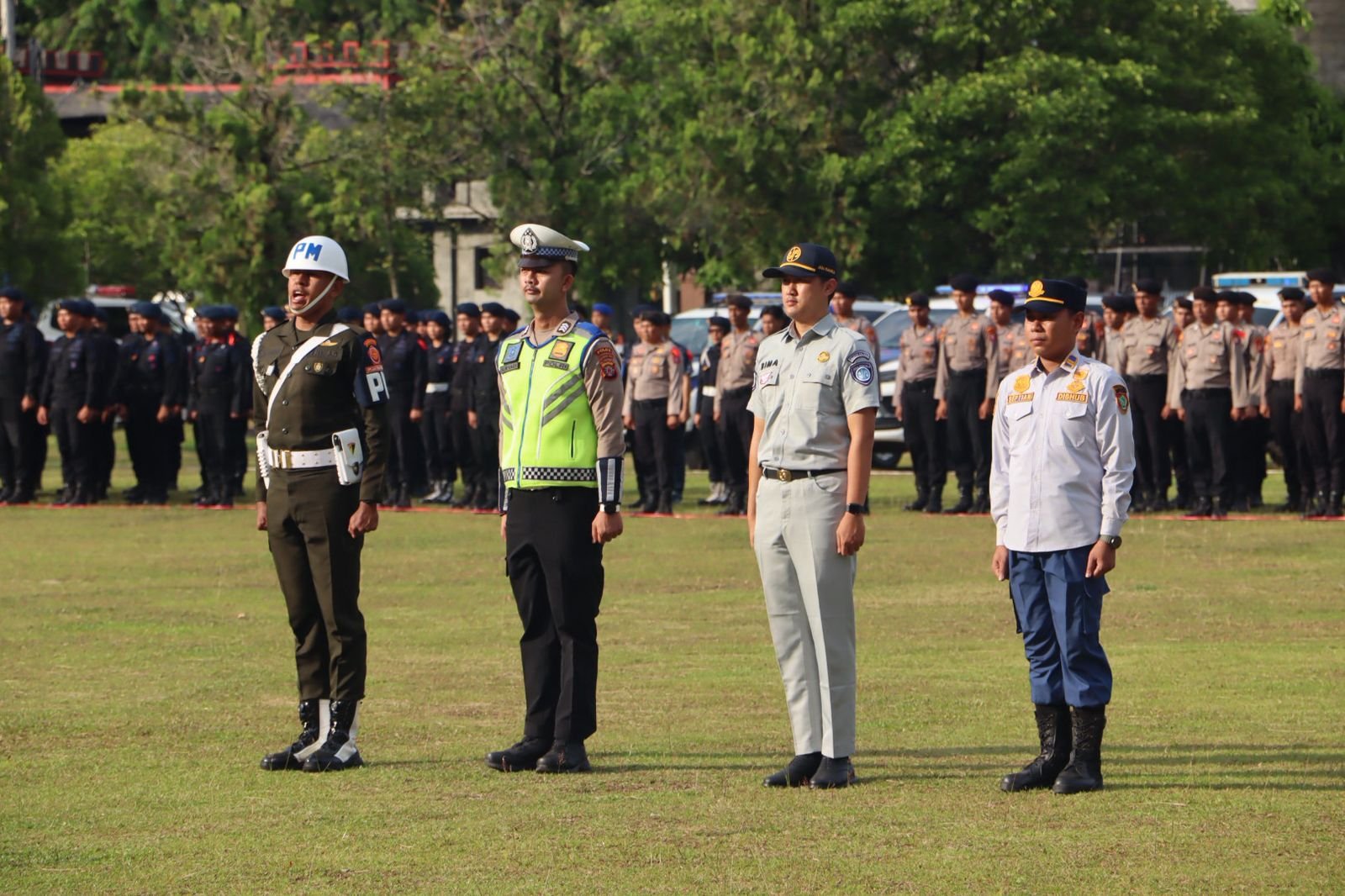 Jasa Raharja Kalteng Hadiri Apel Gelar Pasukan Operasi Ketupat Telabang 2026, Perkuat Sinergi Pengamanan Arus Mudik Lebaran