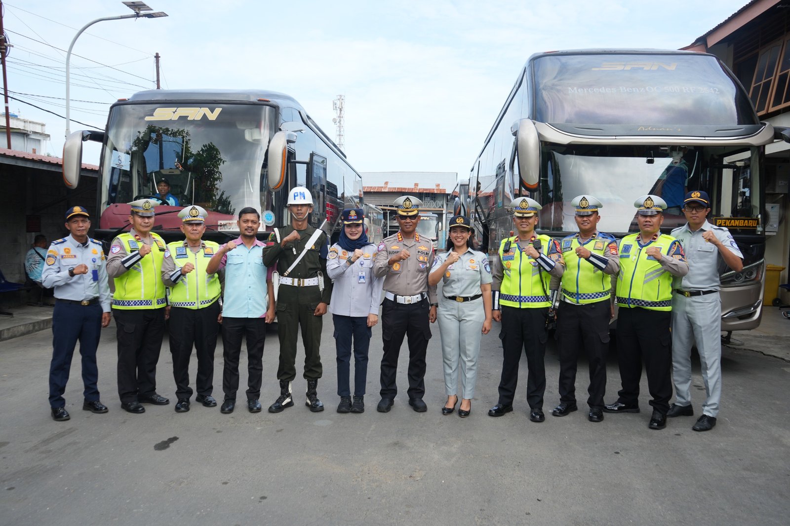 Kapolda Bengkulu Turut Hadir, Jasa Raharja Ikuti Rampcheck Angkutan Lebaran 2026 di Kota Bengkulu