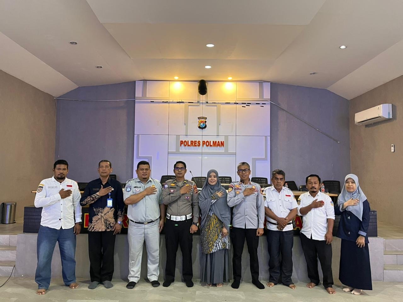 Jasa Raharja Polman Gelar Rapat Forum Komunikasi Lalu Lintas Tingkat Provinsi Sulawesi Barat