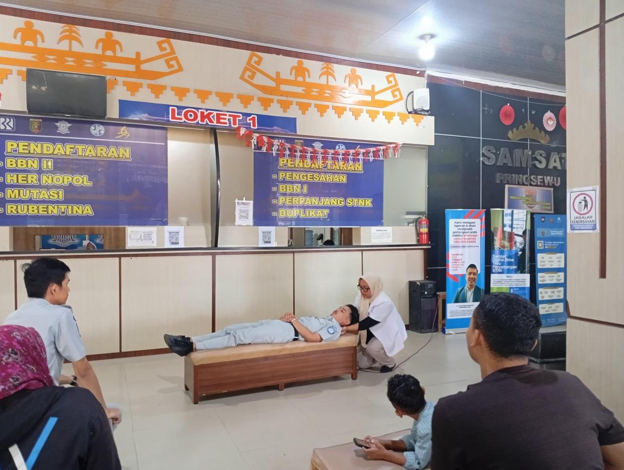 Tingkatkan Kepedulian Kesehatan, Jasa Raharja Lampung Gelar Pemeriksaan Kesehatan Gratis dan Pelatihan PPGD