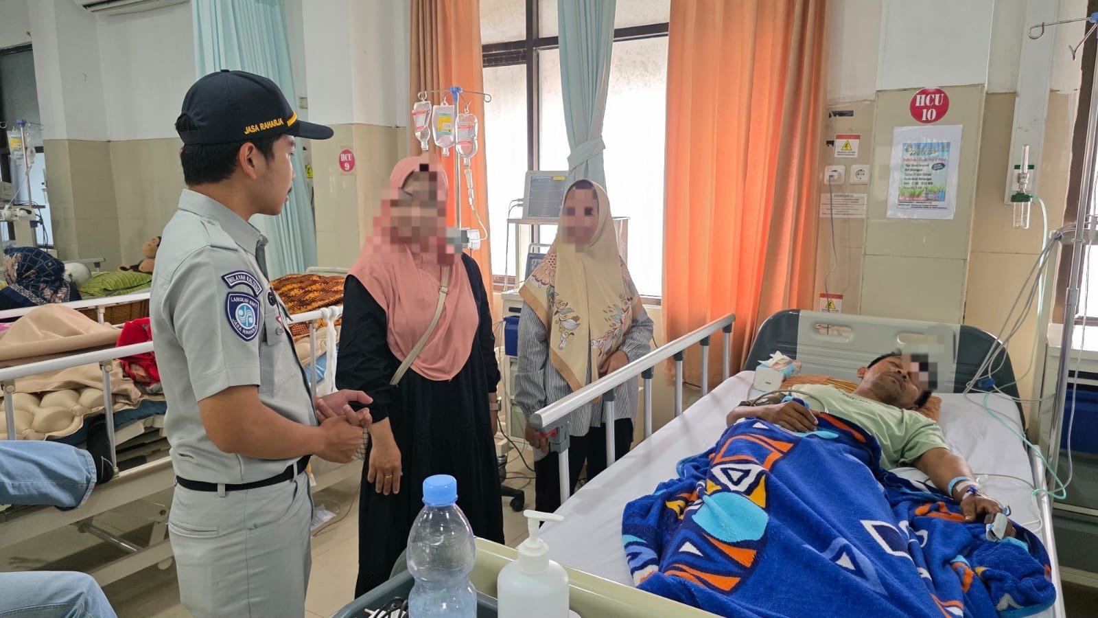 Peduli Korban Laka, Jasa Raharja Kalteng Pastikan Layanan dan Beri Dukungan Moril