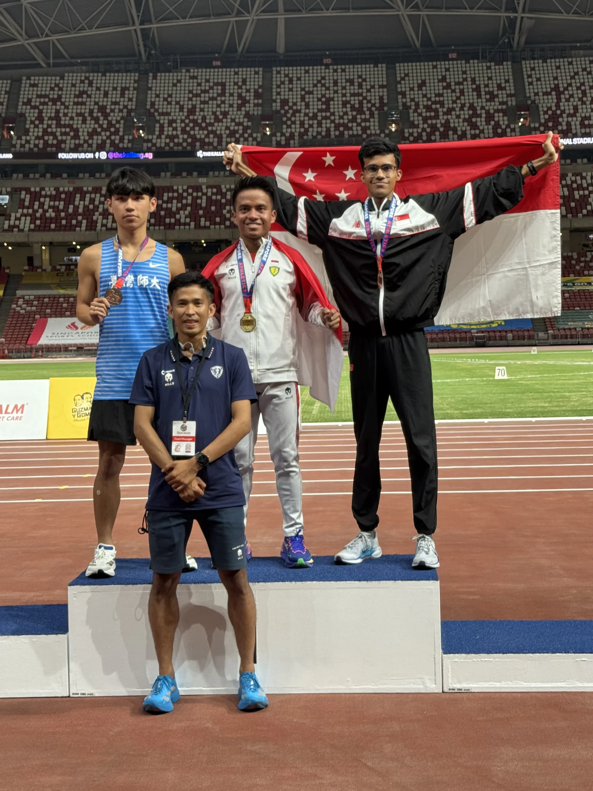 Tim Atletik Indonesia Borong Medali di 86th Singapore Open 2026