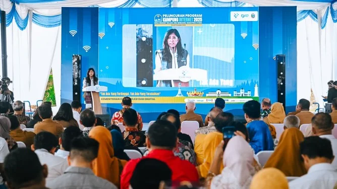 Kemkomdigi Tambah 1.000 Titik Kampung Internet Desa, Akses Digital Makin Luas