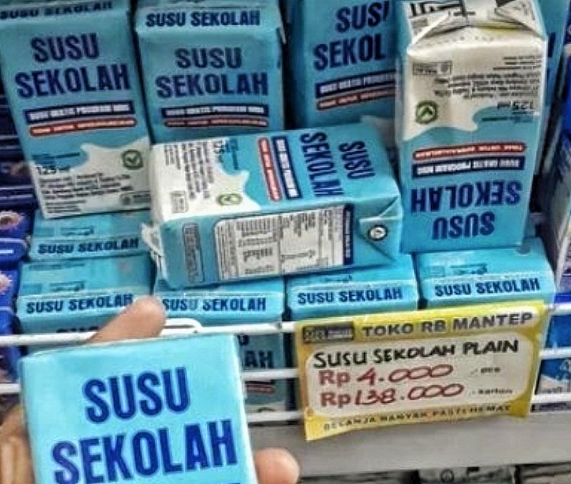 Viral Temuan Susu MBG Dijual Rp4.000 di Minimarket, Simak Klarifikasi BGN