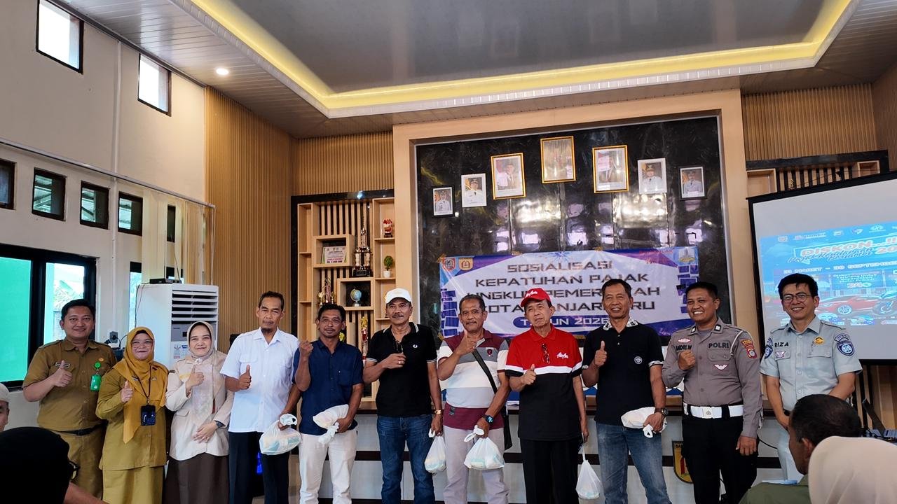 Tim Pembina Samsat Banjarbaru Dorong Kepatuhan Kendaraan di Kelurahan Sungai Ulin