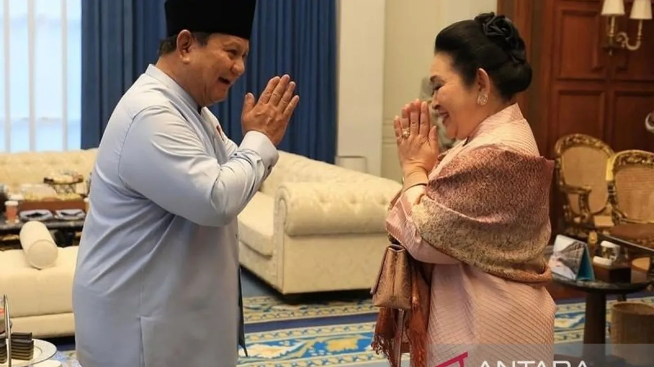 Prabowo Unggah Video Ucapan Selamat Ulang Tahun ke-67 untuk Titiek Soeharto