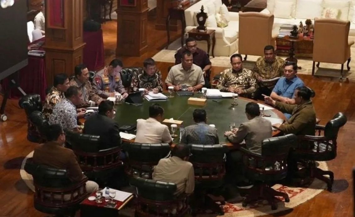 Ratas di Hambalang, Presiden Prabowo Matangkan Rencana Pendidikan dan Keamanan