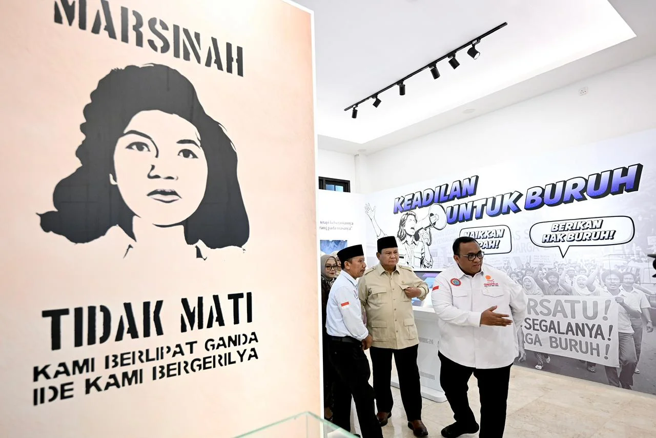 Presiden Prabowo Kenang Momen Haru Penetapan Marsinah Sebagai Pahlawan Nasional