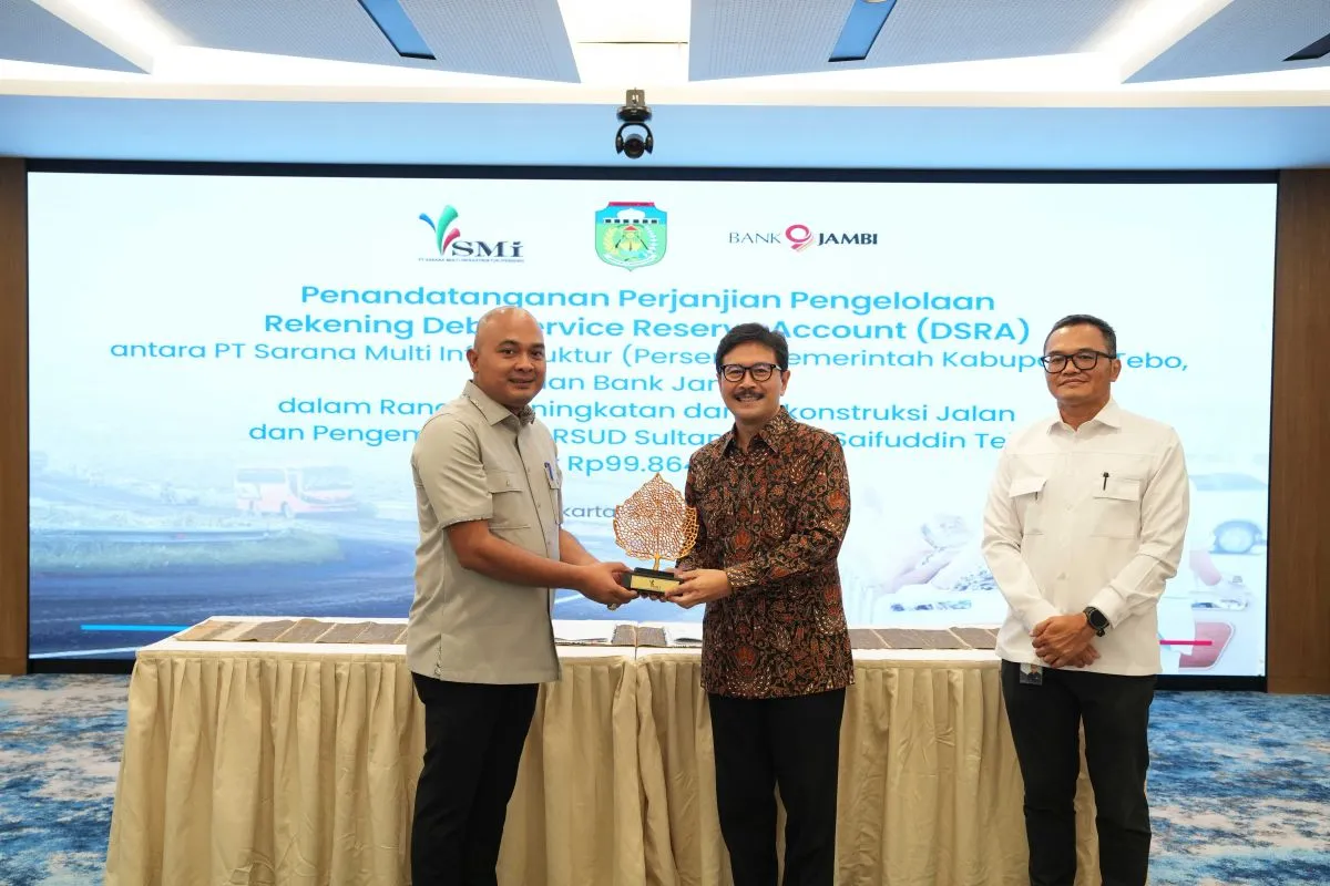 SMI Kucurkan Rp99,86 Miliar ke Pemkab Tebo untuk Percepat Pembangunan Jalan