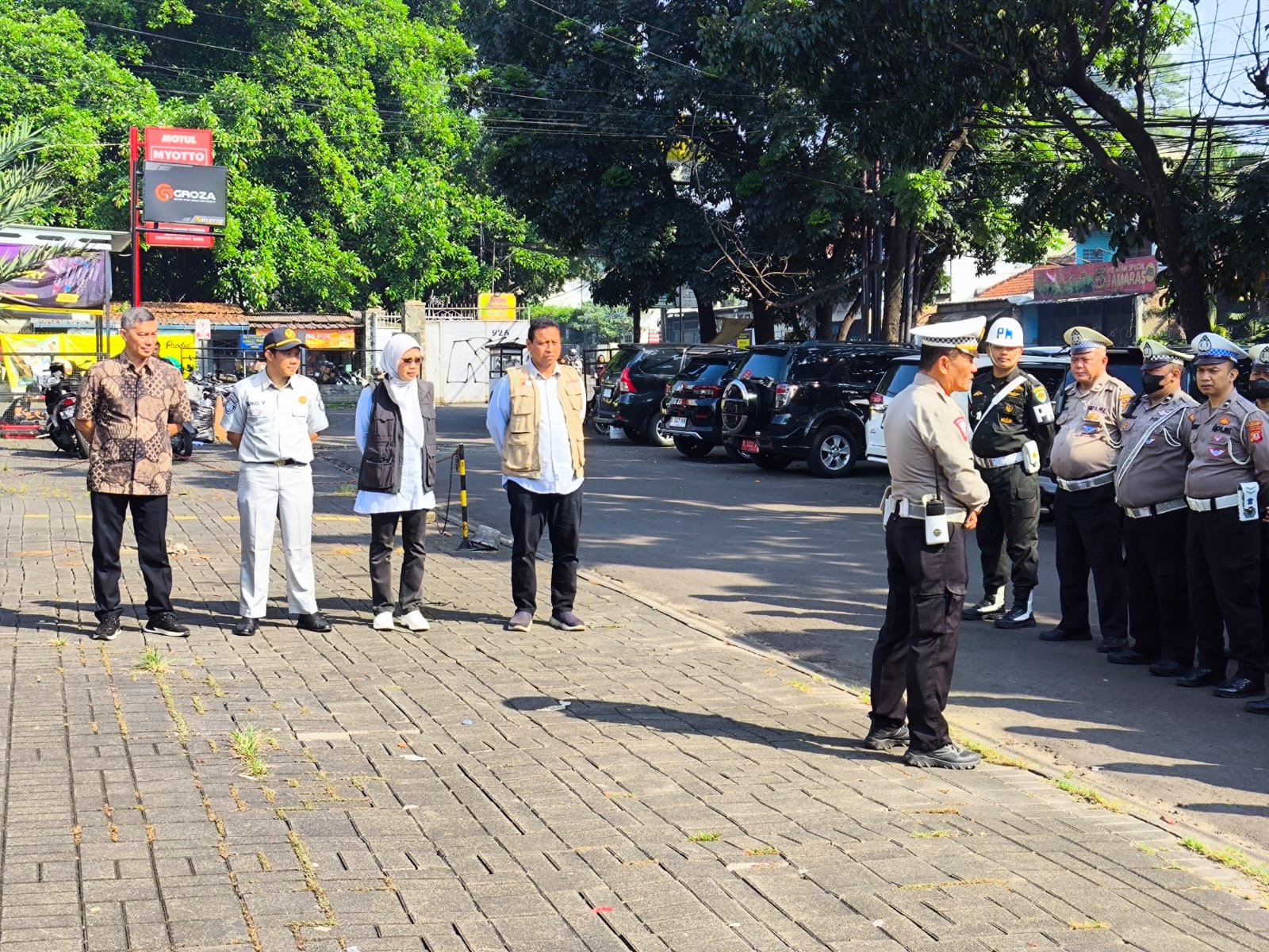 Perkuat Sinergi Operasi Gabungan Bersama, Jasa Raharja Bandung Bersama Tim Pembina Samsat di Kota Bandung
