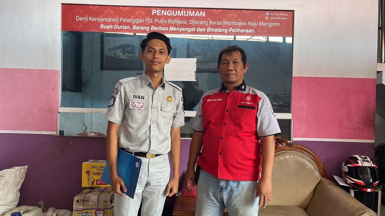 Jasa Raharja Bengkulu Perkuat Kemitraan dengan PO Putra Rafflesia melalui Kegiatan CRM dan Pengutipan IWKBU