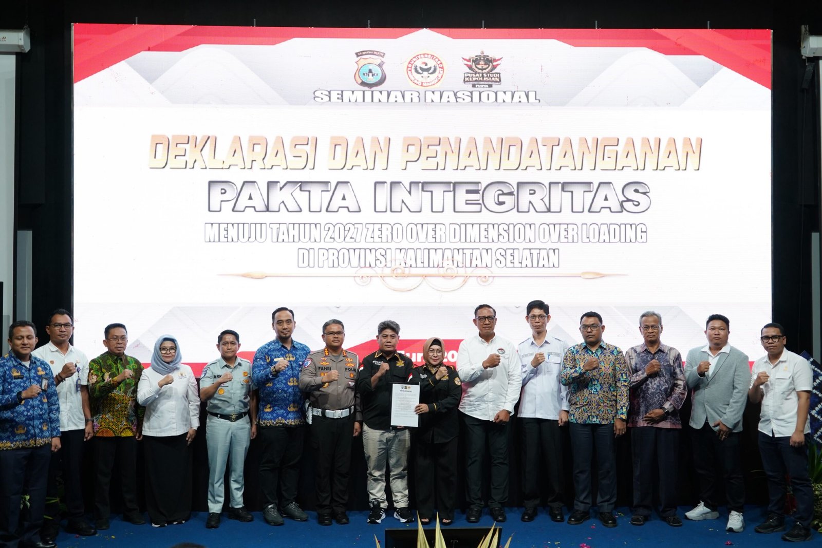 Perkuat Keselamatan Transportasi, Jasa Raharja Kalsel Dukung Zero ODOL Kalimantan Selatan 2027