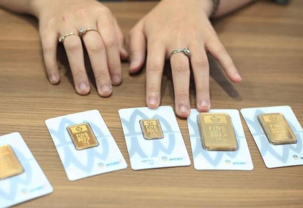 Harga Emas Antam Naik Tipis Rp2.000, Kini Tembus Rp2,711 Juta per Gram