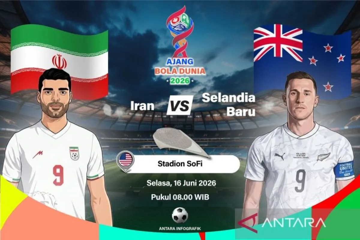 Iran vs Selandia Baru Berakhir Imbang 2-2 di Laga Pembuka Grup G Piala Dunia 2026