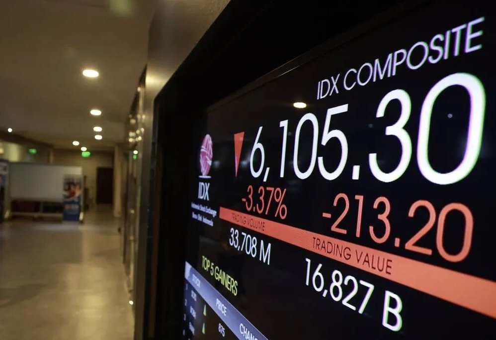 IHSG Melemah ke Level 6.220 Jelang Rilis MSCI dan Keputusan Suku Bunga