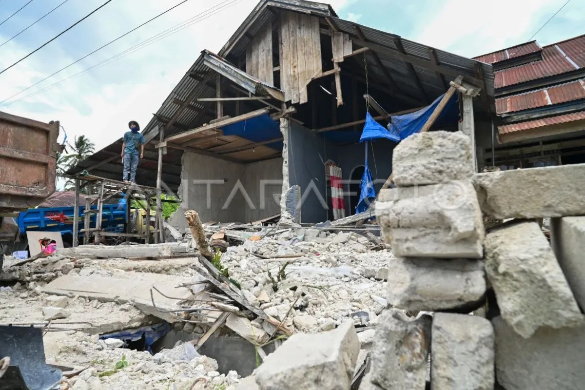 BNPB Catat 2.533 Rumah Warga Rusak Akibat Gempa Sigi, Ribuan Warga Terdampak
