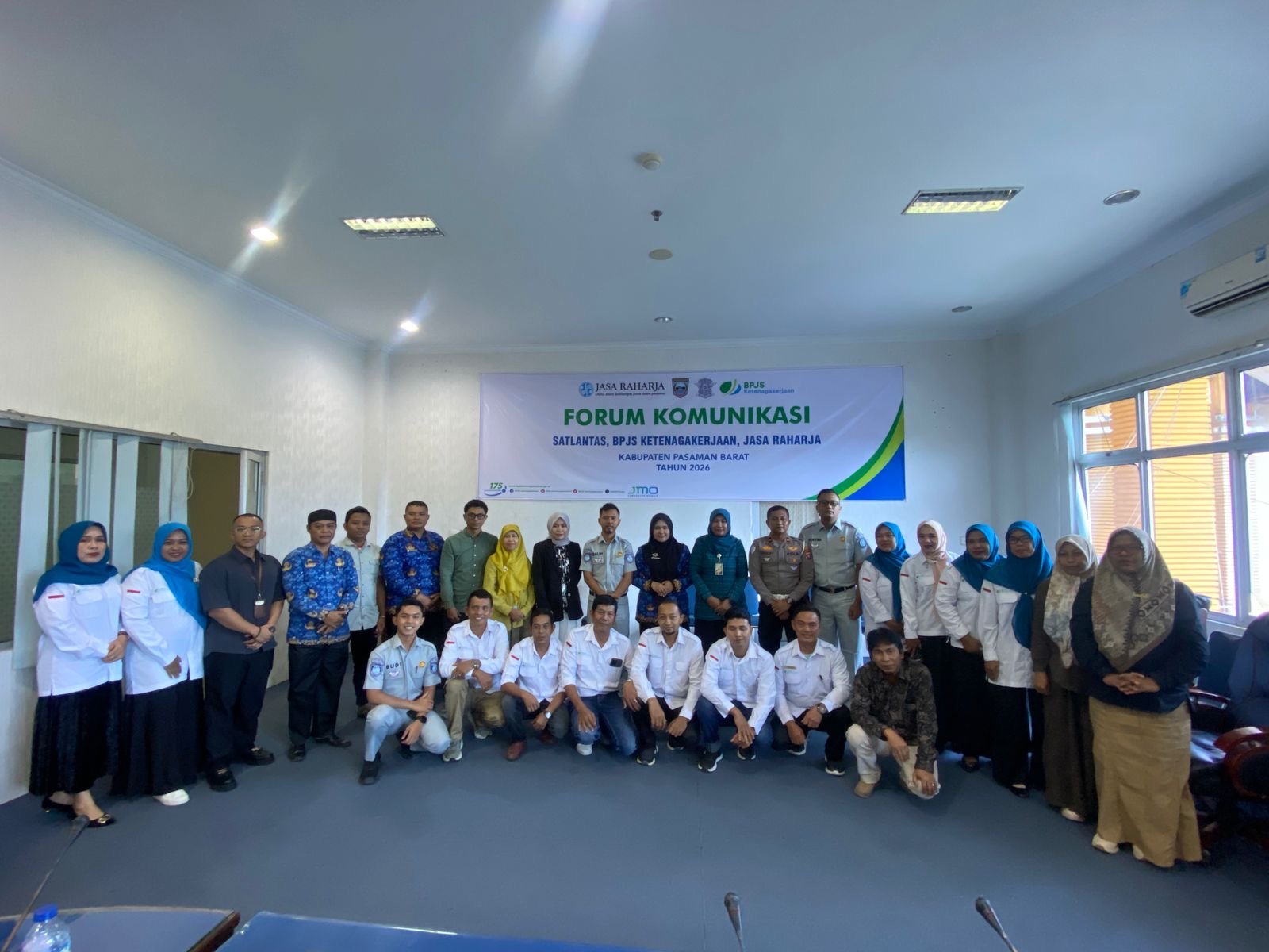Jasa Raharja Sumatera Barat Perkuat Sinergi Penanganan Korban Kecelakaan melalui Forum Komunikasi di Pasaman Barat