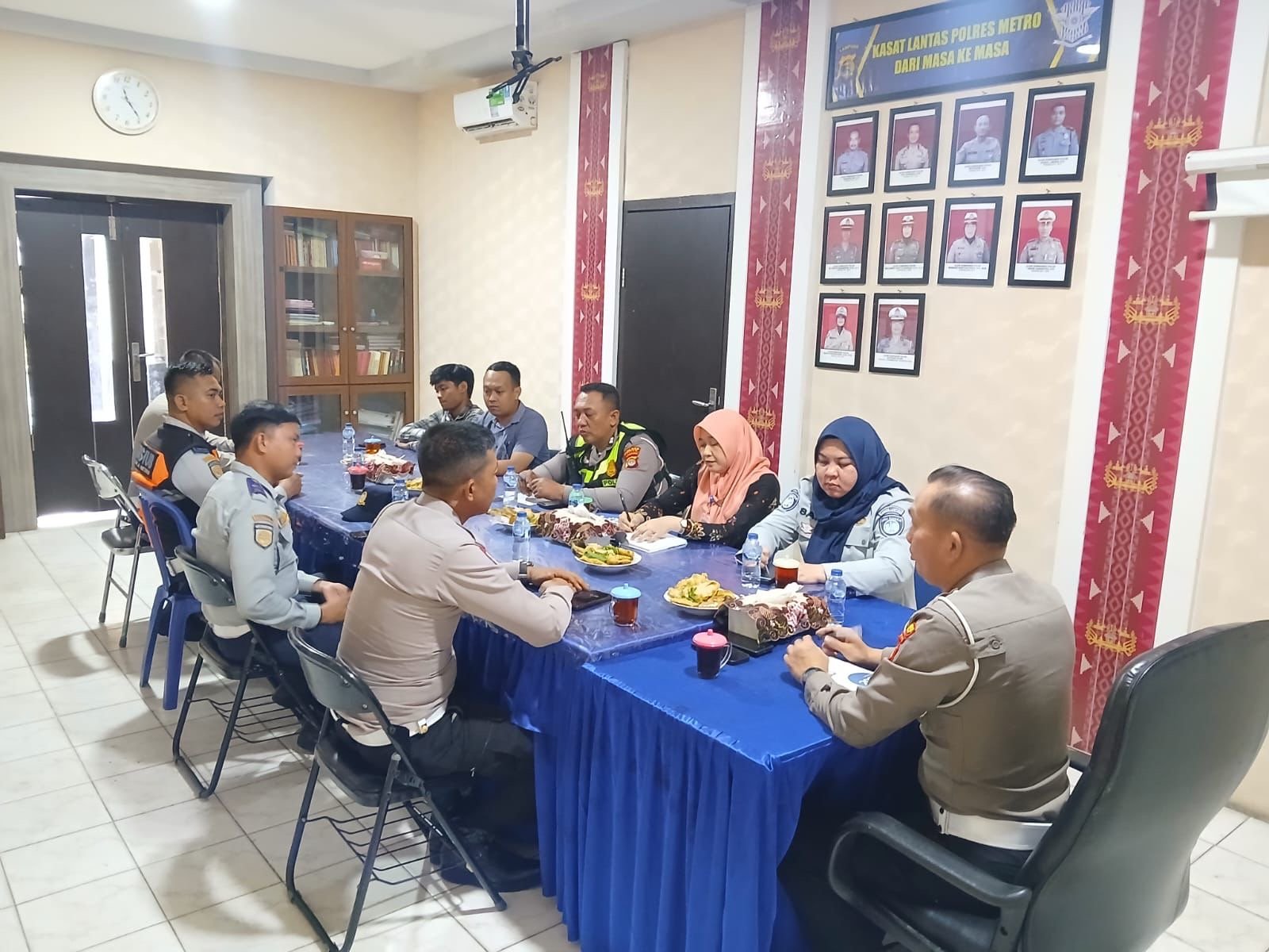 PJ Samsat Metro Hadiri Forum Komunikasi Lalu Lintas, Perkuat Sinergi Tingkatkan Keselamatan Berkendara
