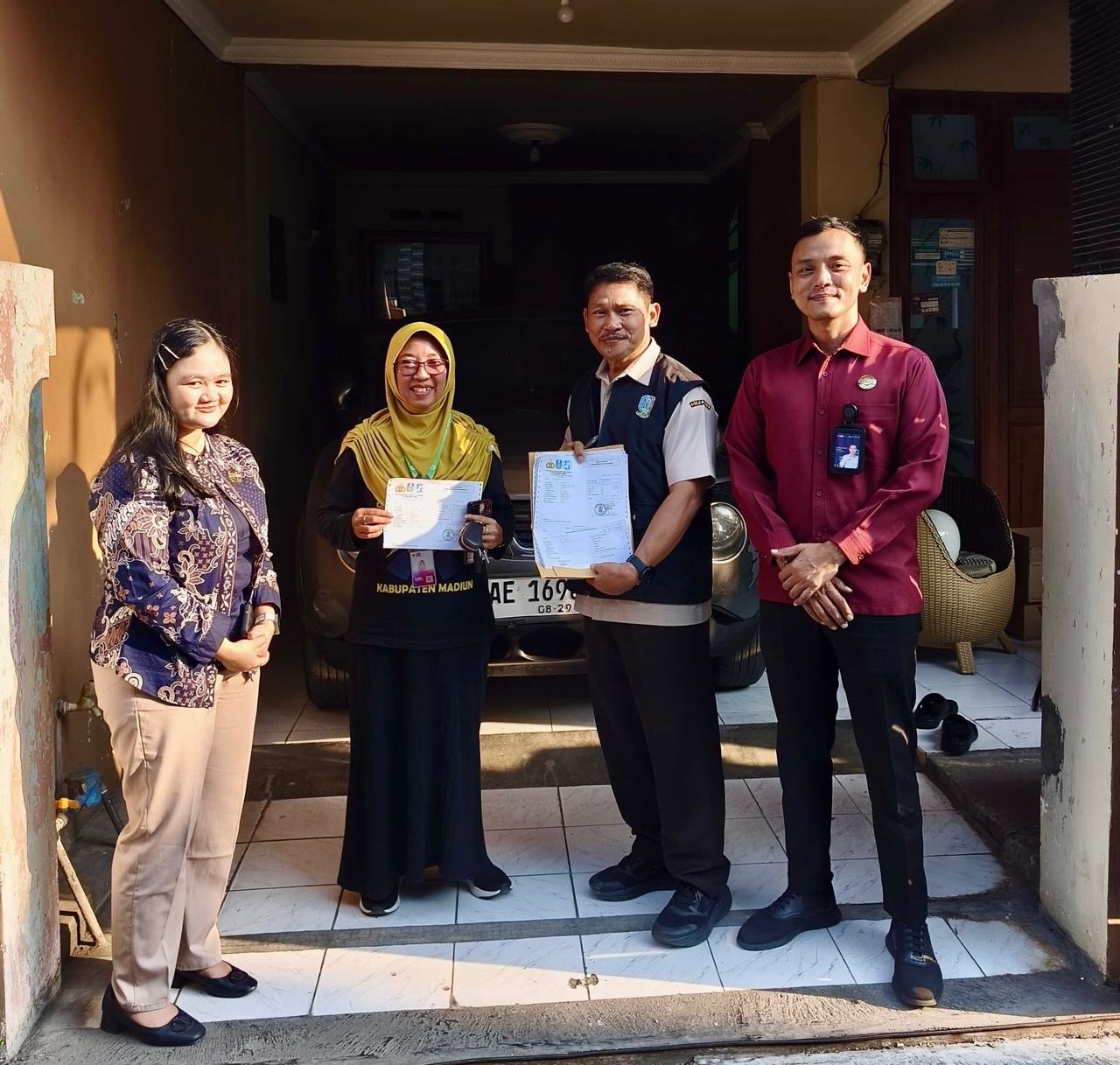 Jasa Raharja Kolaborasi dengan Bapenda Provinsi Jawa Timur dalam Konfirmasi Data Kewajiban Pajak di Wilayah Madiun