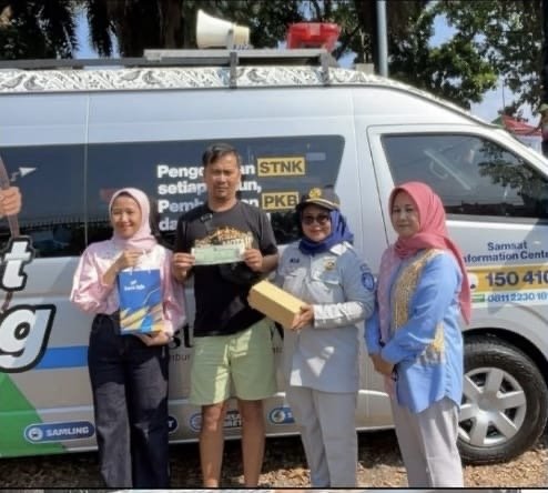 Ops Gabungan PT Jasa Raharja Cabang Tasikmalaya Bersama P3D Wilayah Kabupaten Garut Jaring 2.402 Kendaraan dan Berikan Apresiasi Kepada Wajib Pajak Taat