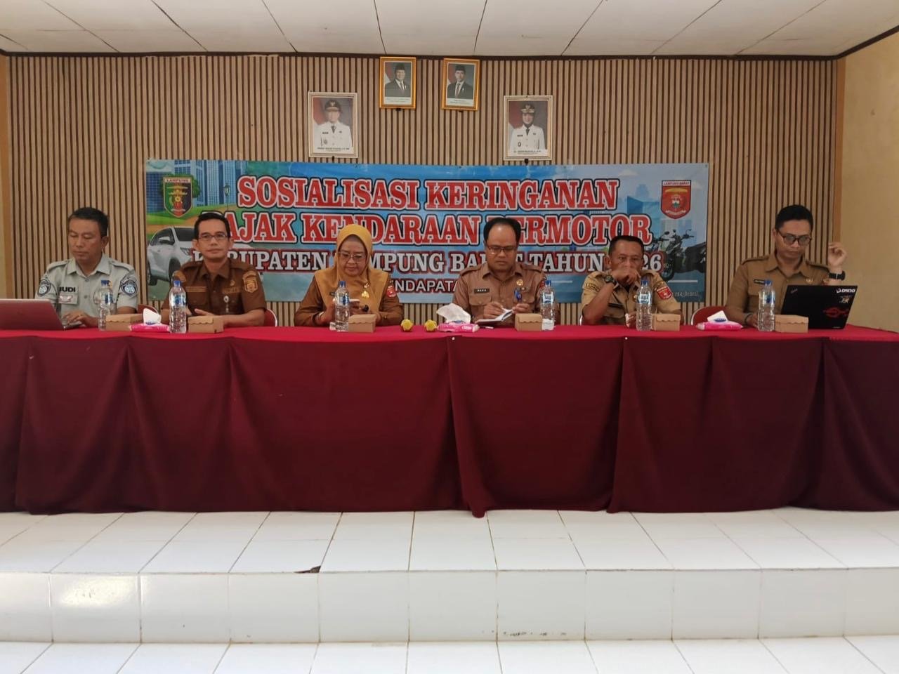 Jasa Raharja Bersama UPTD Samsat Lampung Barat Gencarkan Sosialisasi Program Keringanan PKB di Sumber Jaya