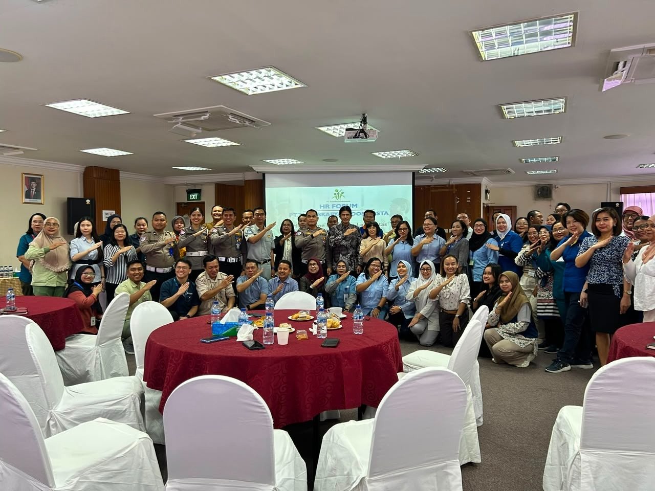 Jasa Raharja Kepri Dukung Kemudahan Pembayaran PKB melalui Samsat On The Spot di HR Forum Manager PT Tunaskarya Indoswasta