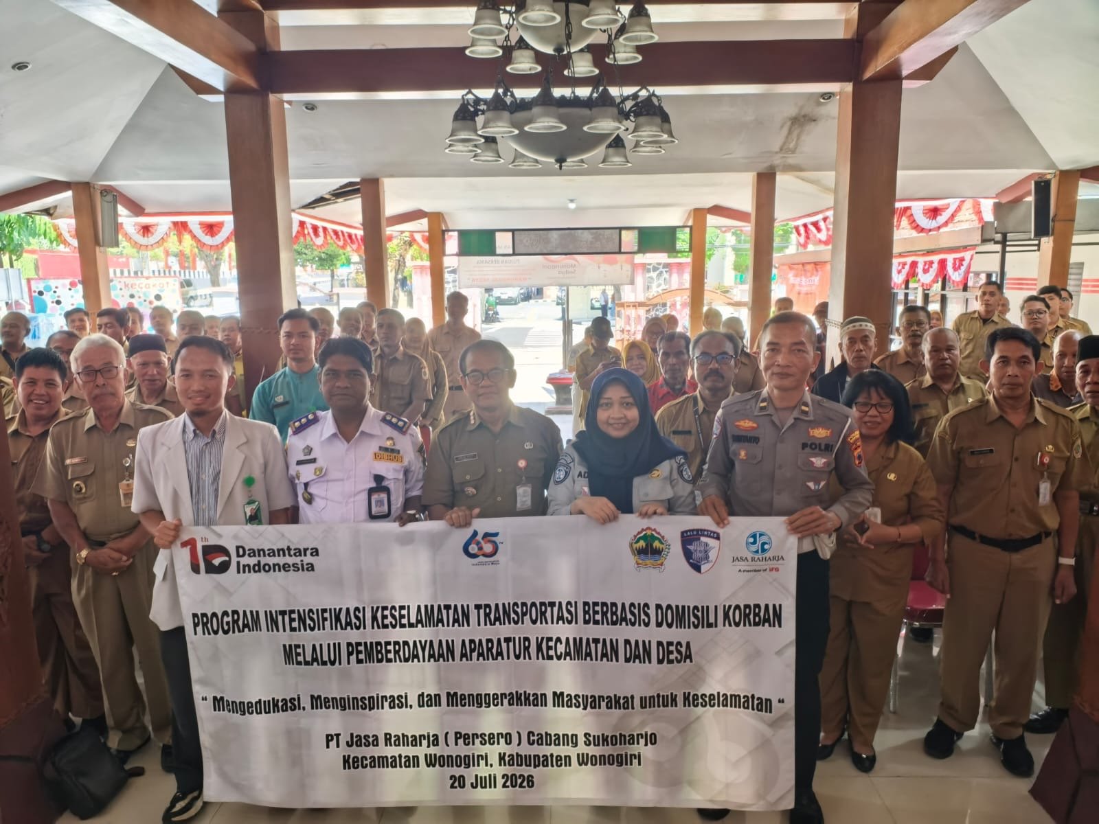 Jasa Raharja, Dishub, dan Satlantas Wonogiri Gandeng Aparatur Kecamatan dan Desa Perkuat Upaya Pencegahan Kecelakaan